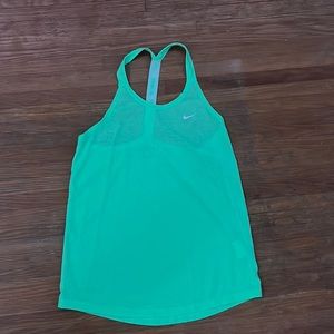 Neon Green Dri-Fit Nike tank top